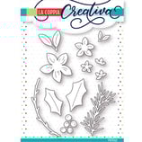 Coppia Creativa RU-221 Fiori di Natale