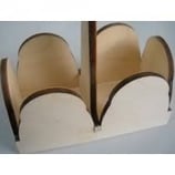 portabicchieri in legno