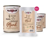 HerzensHund Pferd mit Bio Gemüse - glutenfrei und hypoallergen