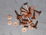 Rivets à mater en cuivre 20 mm / T40