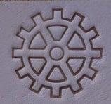 Matoir "3D" engrenage steampunk fin