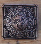 Carré celtique vieux cuivre