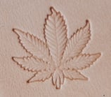 Matoir "3D" feuille de chanvre