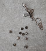 Fermoir nautique antique nickel