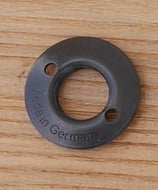 Rondelle noire profonde pour cuir épais