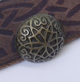 Nœud gothique vieux laiton