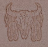 Matoir 3D Crâne de bison indien