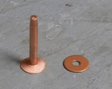Rivets à mater en cuivre 19 mm / T35