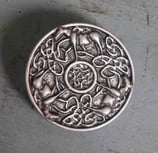 chevaux celtes vieil argent