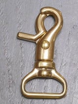 Mousqueton laiton 18 mm