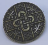 Concho amulette mérovingienne