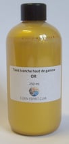 Teinture de tranche - Or