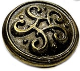 Petit nœud celtique - laiton vieilli