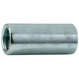 Gewindehülse M10x30 verzinkt, rund