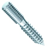 Stockschraube M5x40 verzinkt, 100 Stück