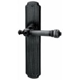 Türdrückergarnitur - HAGER 10.158/10.33 Serie Werdenberg - geschmiedet, patiniert - für Zimmertüren - Drückervierkant 8 mm