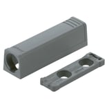 Adapterplatte BLUM Tip-On 956.1201 - gerade Ausführung - Kurzversion ø 10x50 mm