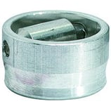 Rollkloben zum Einbohren - Aluminium - zu Stangenschloss HEUSSER