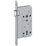 Einsteckschloss - GLUTZ Modell 1102 - Stulp 18x230 mm abgerundet - Dornmass 60 mm - Nuss 8 mm