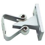 Türfeststeller KWS 1066 - silberfarbig