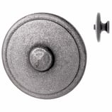 Drehknopf ø 57 mm - Schmiedeeisen thermopatiniert - Vierkantstift 7x35 mm