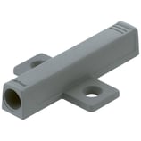 Kreuz-Adapterplatte BLUM Tip-On 956A1501 - Langversion ø 10x76 mm - platingrau