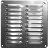 Lüftungsgitter 2174 - Edelstahl - 215x215 mm
