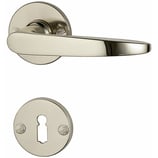 Türdrückergarnitur - HAGER 23.1146/43.1540 Serie Weimar - vernickelt - für Zimmertüren - Drückervierkant 8 mm