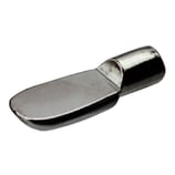 Tablarträger ø 4 mm - vernickelt - Löffelform