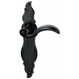 Türdrückergarnitur - HAGER 10.130/10.131 Serie Bourgeois - geschmiedet, patiniert - für Zimmertüren - Drückervierkant 8 mm