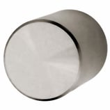 Drehknopf ø 40 mm - Edelstahl matt - Vierkantstift 7x35 mm