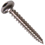 Spanplattenschraube 6x60 rostfrei A2, Pan-Head (Rundkopf), Torx, 100 Stück