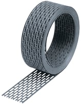 Lüftungsband / Vogelschutzgitter 2402 - Hart-PVC - Rollenlänge 5 Meter