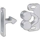 Doppelrollenschnäpper Nylon weiss