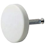 Drehknopf ø 55 mm - Kunststoff weiss - Vierkantstift 7x35 mm