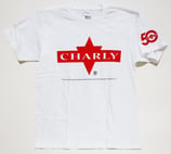 CHARLY RECORDS LOGO T-SHIRTS/WHITE