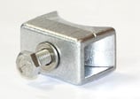 BANDIMEX Schilderhalter Aluminium für 1 1/2"  M6 Bohrung