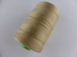 Bobine de 500 mètres cordonnet pour surpiqûres jeans et cuir beige 405