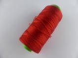 Bobine de 500 mètres cordonnet pour surpiqûres jeans et cuir rouge 230