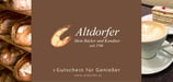 Gutschein Bäckerei Altdorfer als pdf zum Selberdrucken