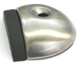 Boden-Türpuffer Edelstahl/schwarz