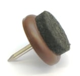 Filzgleiter zum Nageln Kunststoff