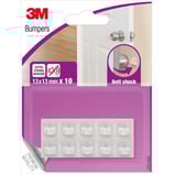 Schutzpuffer 3M transp. eckig 13x13mm selbstklebend Art. 84.56527