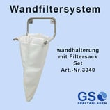 WANDHALTERUNG MIT 45 l FILTERSACK