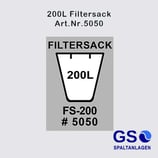 200 Liter Filtersack
