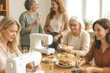 Nähcafé: Nähen, plaudern, genießen – in entspannter Atelier-Atmosphäre