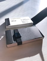 ブロック名刺（カバー：黒）1冊