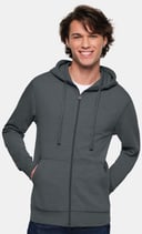 HAKRO 605 KAPUZEN-SWEATJACKE PREMIUM