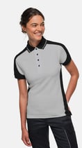 HAKRO 339 Damen Poloshirt Contrast MIKRALINAR® ECO