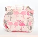 Flamingos rosa/pink/grau